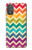 S2362 Arc en ciel coloré Shavron Zig zag Etui Coque Housse pour Motorola Moto G Power 2022, G Play 2023