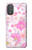 S3036 Flore de fleur rose douce Etui Coque Housse pour Motorola Moto G Power 2022, G Play 2023