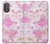 S3036 Flore de fleur rose douce Etui Coque Housse pour Motorola Moto G Power 2022, G Play 2023