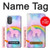 S3070 Arc en ciel pastel ciel Licorne Etui Coque Housse pour Motorola Moto G Power 2022, G Play 2023