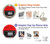 S3204 Rouge Cassette Recorder graphique Etui Coque Housse pour Motorola Moto G Power 2022, G Play 2023 S3204 Rouge Cassette Recorder graphique Etui Coque Housse pour Motorola Moto G Power 2022, G Play 2023
