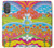 S3407 hippie Art Etui Coque Housse pour Motorola Moto G Power 2022, G Play 2023