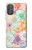 S3705 Fleur florale pastel Etui Coque Housse pour Motorola Moto G Power 2022, G Play 2023