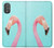 S3708 Flamant rose Etui Coque Housse pour Motorola Moto G Power 2022, G Play 2023