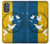 S3857 Colombe de la paix drapeau ukrainien Etui Coque Housse pour Motorola Moto G Power 2022, G Play 2023