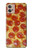 S0236 Pizza Etui Coque Housse pour Motorola Moto G32