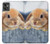 S0242 Lapin mignon Etui Coque Housse pour Motorola Moto G32