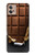 S0270 chocolat Etui Coque Housse pour Motorola Moto G32