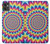 S3162 psychédélique coloré Etui Coque Housse pour Motorola Moto G32