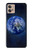 S3430 Bleu planète Etui Coque Housse pour Motorola Moto G32