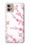 S3707 Fleur de cerisier rose fleur de printemps Etui Coque Housse pour Motorola Moto G32
