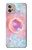 S3709 Galaxie rose Etui Coque Housse pour Motorola Moto G32