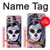 S3821 Sugar Skull Steampunk Fille Gothique Etui Coque Housse pour Motorola Moto G32