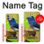 S3839 Oiseau bleu du bonheur Oiseau bleu Etui Coque Housse pour Motorola Moto G32