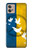 S3857 Colombe de la paix drapeau ukrainien Etui Coque Housse pour Motorola Moto G32