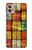 S3861 Bloc de conteneur coloré Etui Coque Housse pour Motorola Moto G32