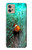 S3893 Poisson-clown Ocellaris Etui Coque Housse pour Motorola Moto G32