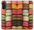 S0080 macarons Etui Coque Housse pour Motorola Moto G52, G82 5G