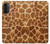 S0422 girafe Peau Etui Coque Housse pour Motorola Moto G52, G82 5G