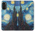 S0582 Van Gogh Starry Nights Etui Coque Housse pour Motorola Moto G52, G82 5G