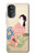 S0889 Japon Kimono Etui Coque Housse pour Motorola Moto G52, G82 5G