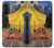 S0929 Van Gogh Café Terrasse Etui Coque Housse pour Motorola Moto G52, G82 5G