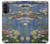S0997 Claude Monet Nymphéas Etui Coque Housse pour Motorola Moto G52, G82 5G