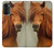 S1595 Beau cheval marron Etui Coque Housse pour Motorola Moto G52, G82 5G
