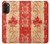 S1603 Drapeau du Canada Vieux Millésime Etui Coque Housse pour Motorola Moto G52, G82 5G