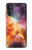 S1963 Nébuleuse Arc en ciel espace Etui Coque Housse pour Motorola Moto G52, G82 5G