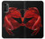 S2092 Rouge Poisson Combattant Etui Coque Housse pour Motorola Moto G52, G82 5G