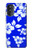 S2244 Motif Hawai Hibiscus Bleu Etui Coque Housse pour Motorola Moto G52, G82 5G