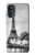 S2350 Vieille Tour Eiffel Paris Etui Coque Housse pour Motorola Moto G52, G82 5G