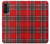 S2374 Motif Tartan Rouge Etui Coque Housse pour Motorola Moto G52, G82 5G