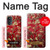 S2414 Rouge Fleur amandier Van Gogh Etui Coque Housse pour Motorola Moto G52, G82 5G