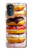 S2431 Fantaisie douce Donuts Etui Coque Housse pour Motorola Moto G52, G82 5G