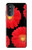 S2478 fleur rouge Daisy Etui Coque Housse pour Motorola Moto G52, G82 5G