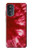 S2480 Tie dye rouge Etui Coque Housse pour Motorola Moto G52, G82 5G