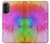 S2488 Tie Dye Couleur Etui Coque Housse pour Motorola Moto G52, G82 5G