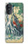 S2491 Hokusai Kirifuri Cascade à Kurokami Etui Coque Housse pour Motorola Moto G52, G82 5G