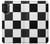 S2492 Noir et blanc Damier Etui Coque Housse pour Motorola Moto G52, G82 5G