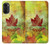 S2523 Canada Feuille d'érable d'automne Etui Coque Housse pour Motorola Moto G52, G82 5G