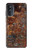 S2714 Rouille Texture acier imprimé graphique Etui Coque Housse pour Motorola Moto G52, G82 5G