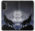 S3011 Dream Catcher Loup Hurlant Etui Coque Housse pour Motorola Moto G52, G82 5G