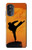 S3024 Kung Fu Karate Combattant Etui Coque Housse pour Motorola Moto G52, G82 5G