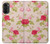 S3037 Jolie Flora Rose Cottage Etui Coque Housse pour Motorola Moto G52, G82 5G