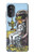 S3067 Carte de tarot Reine des Coupes Etui Coque Housse pour Motorola Moto G52, G82 5G