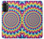 S3162 psychédélique coloré Etui Coque Housse pour Motorola Moto G52, G82 5G