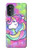 S3264 Pastel Licorne Etui Coque Housse pour Motorola Moto G52, G82 5G