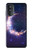 S3324 Croissant de lune Galaxie Etui Coque Housse pour Motorola Moto G52, G82 5G